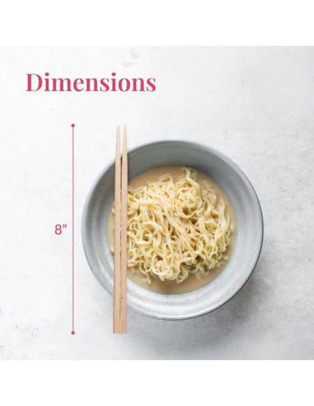 Palillos de Madera Desechables Prestee 20,32 cm - 50 Pares