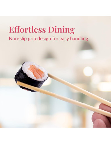 Palillos de Madera Desechables Prestee 20,32 cm - 50 Pares