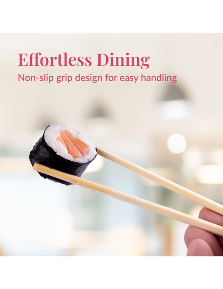 Palillos de Madera Desechables Prestee 20,32 cm - 50 Pares