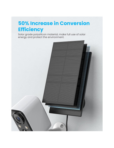 Cámara de Seguridad Inalámbrica FOAOOD Solar 2K IP66