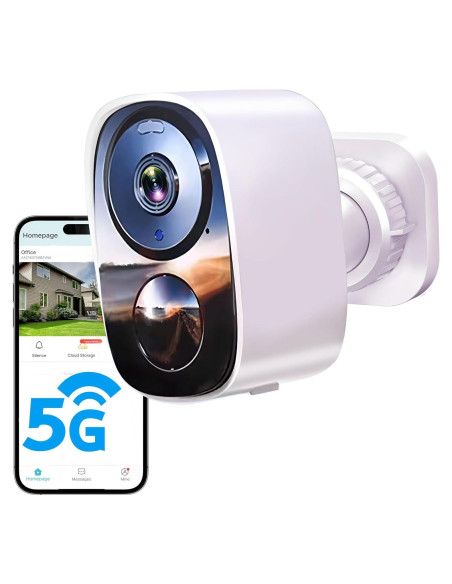 Cámara de Seguridad Inalámbrica 2K HITELLARCAM para Exterior