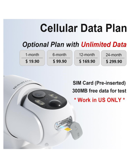 Cámara de Seguridad 4G HOSAFE RBX-S50 Solar 2K HD