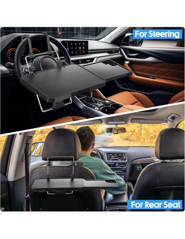 Bandeja de Volante Datanly 2 en 1 para Coche y SUV