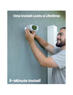 Cámara Solar Inalámbrica VIZIUUY 2K 2PK con Audio y Visión Nocturna 2