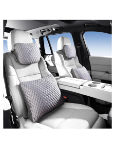 Almohada lumbar y reposacabezas DOMAL BSTZYK-1 Gris