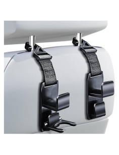 Ganchos Mágicos para Reposacabezas Heroway, 4 Piezas