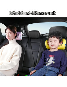 Cojín de Reposacabezas Ajustable Kwak Dinosaurio Amarillo 2