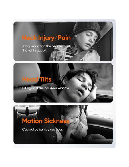 Cojín de Reposacabezas Ajustable PartsTo para Niños y Adultos