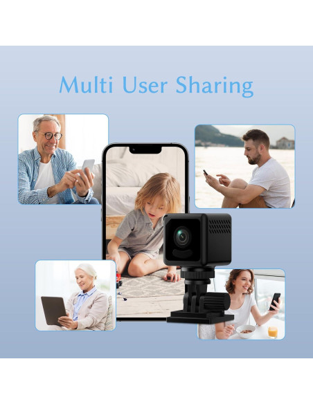 Cámara de Seguridad Inalámbrica 4K LMQPT con Visión Nocturna Cámara de Seguridad Inalámbrica 4K LMQPT con Visión Nocturna