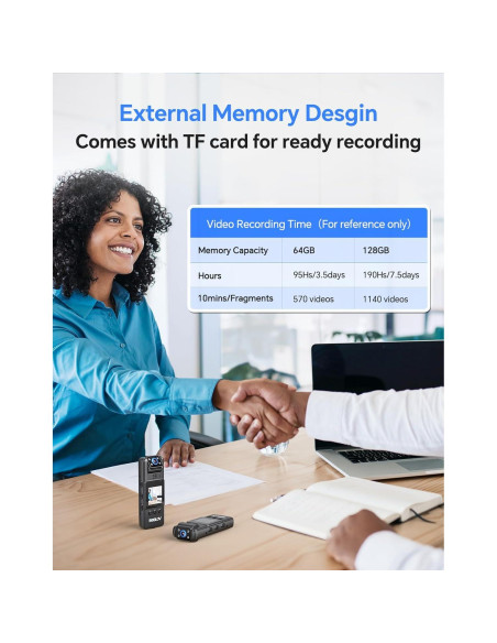 Cámara Corporal BOBLOV A23 128GB con Visión Nocturna