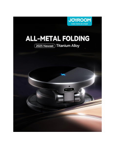 Cargador Soporte Auto MagSafe Joyroom 15W Metal Negro 2