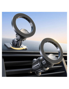 Soporte para coche Lamicall MagSafe 2024 - Negro