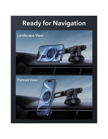 Soporte Magnético para Teléfono ESR para Coche - Montaje en Parabrisas
