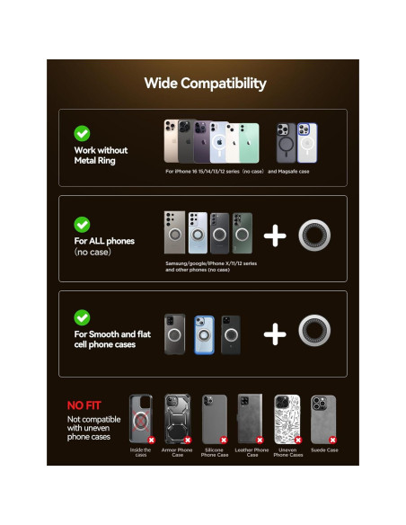 Soporte de Coche Magnético JOYROOM Plegable 360 para iPhone