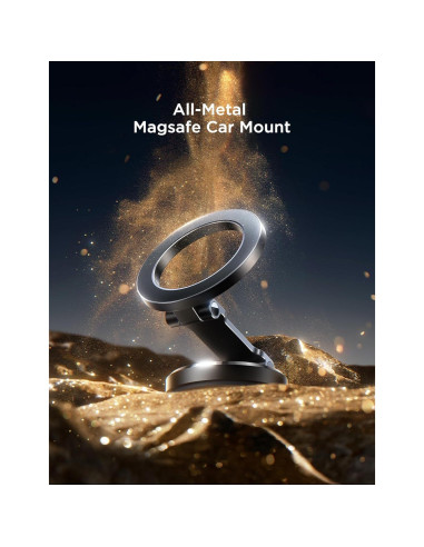 Soporte de Coche Magnético JOYROOM Plegable 360 para iPhone