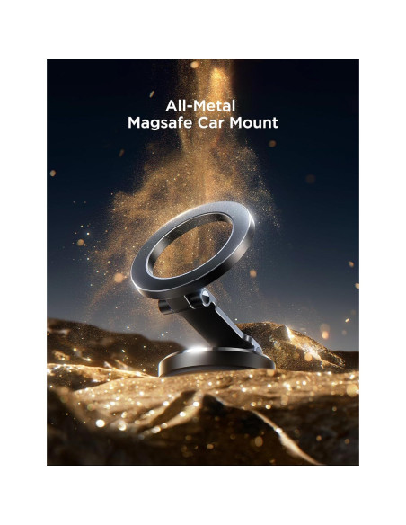 Soporte de Coche Magnético JOYROOM Plegable 360 para iPhone