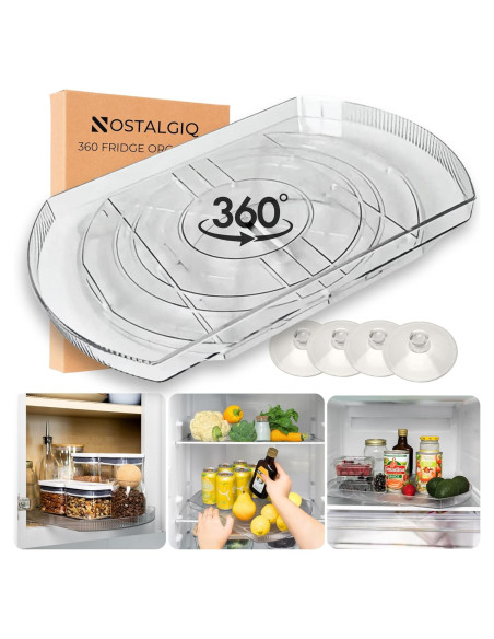 Organizador Giratorio NOSTALGIQ 41.9 cm para Refrigerador