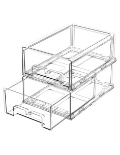 Cajones Organizadores para Refrigerador Damynuo 2 Piezas