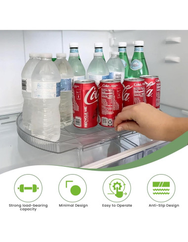 Organizador Giratorio NOSTALGIQ 41.9 cm para Refrigerador