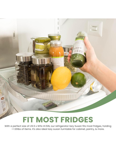 Organizador Giratorio NOSTALGIQ 41.9 cm para Refrigerador