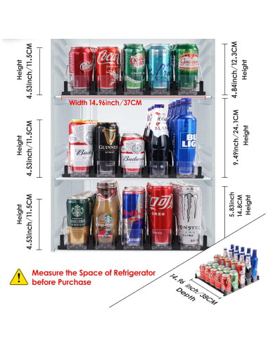 Dispensador de Bebidas Automático BingoHive para Refrigerador