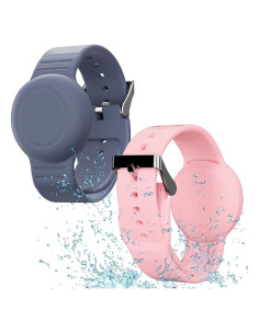 Pulsera Impermeable AGMZ para AirTag Niños 2 Piezas