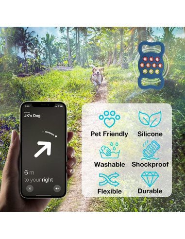 Soporte para Collar de Perro Airtag SOBERNA - Funda Silicona