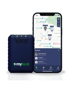 Localizador GPS MyLoc8 Ultra 4G LTE impermeable para vehículos