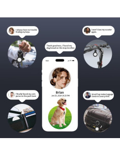 Etiquetas de Rastreo Bluetooth MOR GOLF Air Tracker 4 Unidades 2