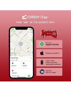Rastreador Bluetooth Coredy LE04 para iPhone - Localizador de Artículos 2