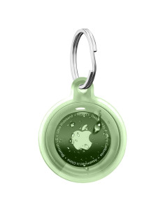 Soporte impermeable para AirTag YOKRWO verde claro