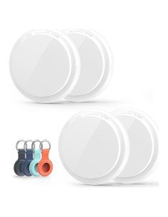 Etiquetas de Rastreo RayCue - 4 Localizadores Bluetooth IPX7