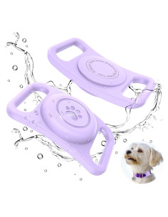 Funda para Collar de Perro con Air-Tag Tieuwant 2 Piezas