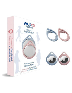 Funda Pop para AirTag Wairco 2 Pack - Protección Impermeable
