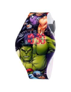 Reloj Digital LCD para Niños Marvel Los Vengadores Accutime