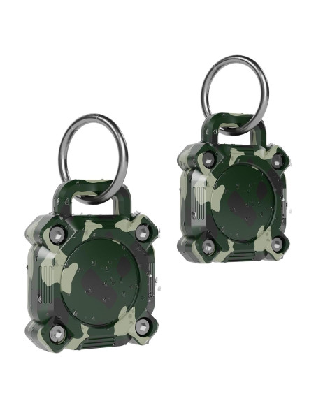 Funda a prueba de agua TigoMigo para Air Tag 2-Pack