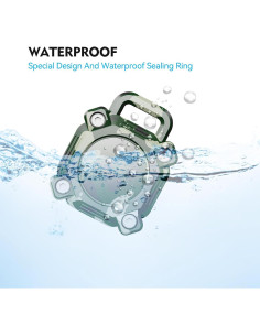 Funda a prueba de agua TigoMigo para Air Tag 2-Pack 2