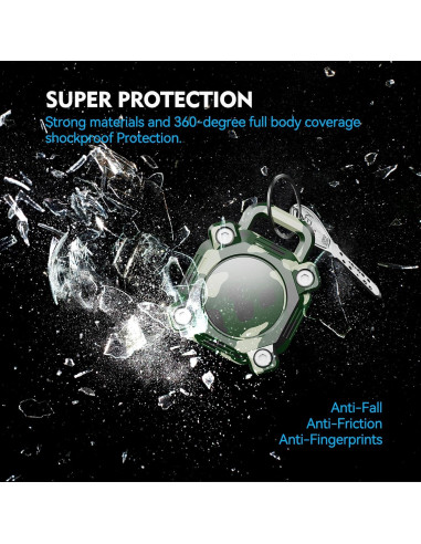 Funda a prueba de agua TigoMigo para Air Tag 2-Pack