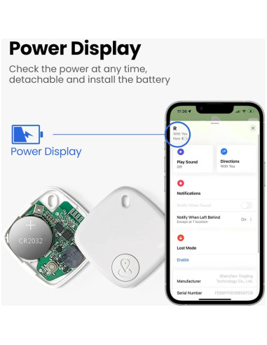 Localizador Bluetooth SENCKIT 3 Pack para Llaves y Mascotas