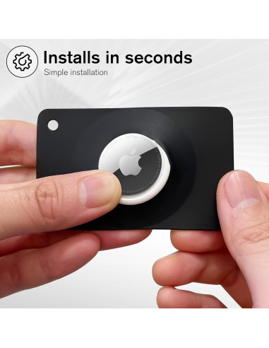 Soporte para billetera Airtag Pautas ultra delgado 2 unidades