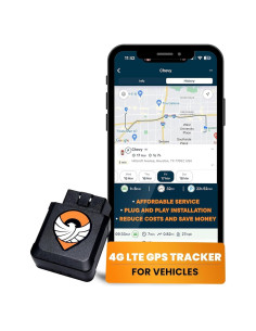 Rastreador GPS 4G Trackhawk OBD-II para Vehículos