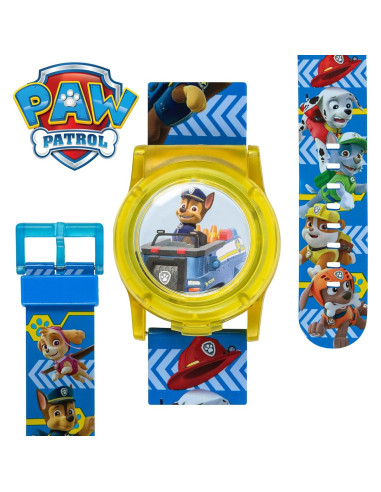 Reloj LCD Paw Patrol Nickelodeon para Niños con Luz - 14 a 20 cm