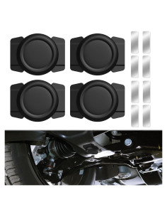 4 Soportes Magnéticos Ocultos KAKUPPA para Coche y Bicicleta