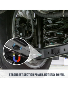 4 Soportes Magnéticos Ocultos KAKUPPA para Coche y Bicicleta 2