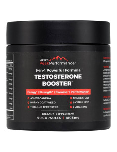 Suplemento Aumentador de Testosterona Men's PeakPerformance - 90 Cápsulas