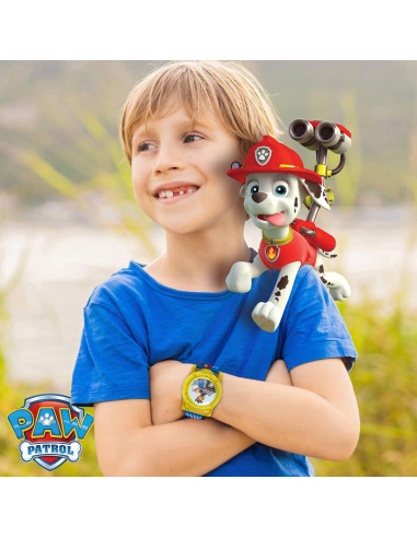 Reloj LCD Paw Patrol Nickelodeon para Niños con Luz - 14 a 20 cm