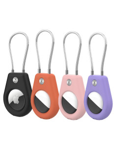 Soporte para llavero Apple Air Tag 4 unidades - Sweguard