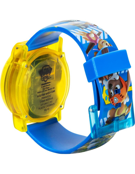 Reloj LCD Paw Patrol Nickelodeon para Niños con Luz - 14 a 20 cm