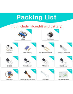 Kit de Ciencia IoT Elecfreaks Octopus Sensor Sin Micro:bit 2