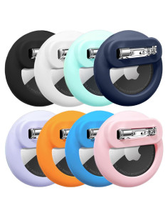 Soporte Oculto para AirTag Hoide - 8 Paquetes, Liviano y Resistente